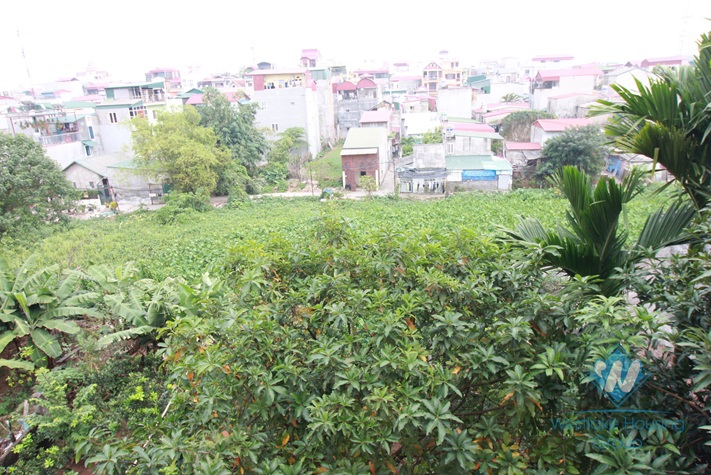 Beautiful house with nice garden for lease in Au co st, Tay Ho District